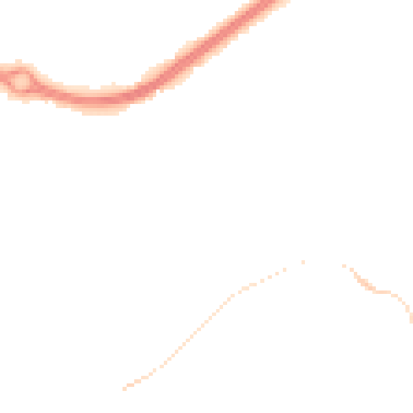Night-time road noise heatmap for HP3 8NA