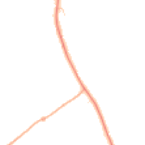 Daytime road noise heatmap for HP3 8SF
