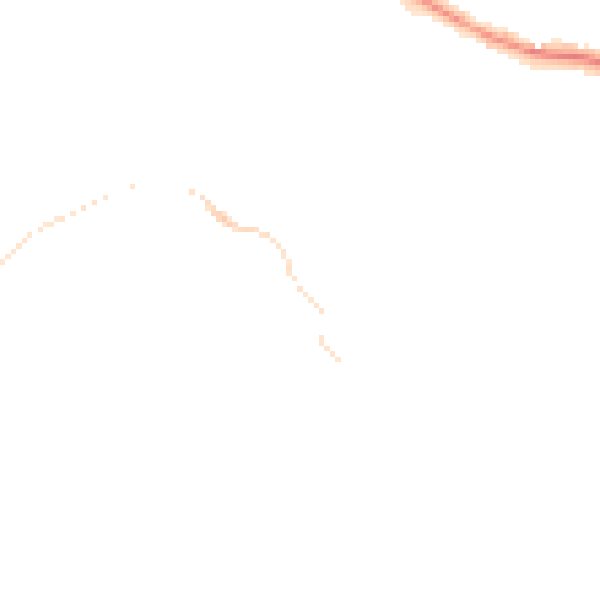 Night-time road noise heatmap for HP3 8TQ