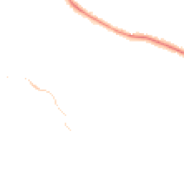 Night-time road noise heatmap for HP3 8UB