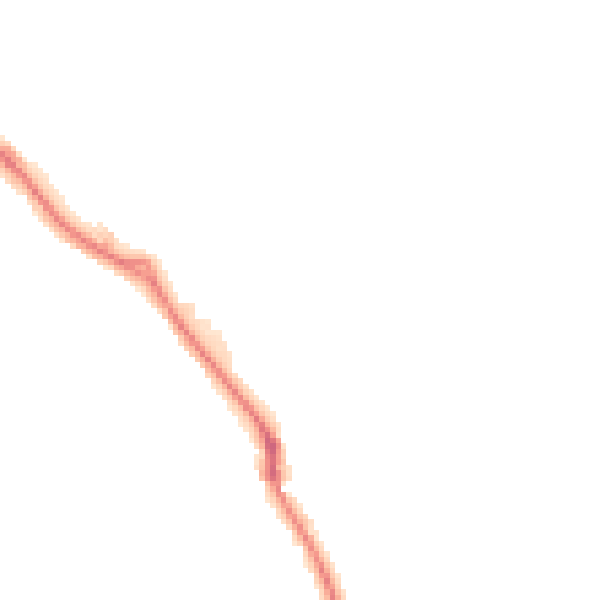 Night-time road noise heatmap for HP3 9DR