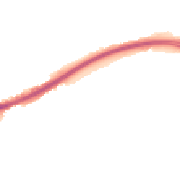 Night-time road noise heatmap for HP3 9EX