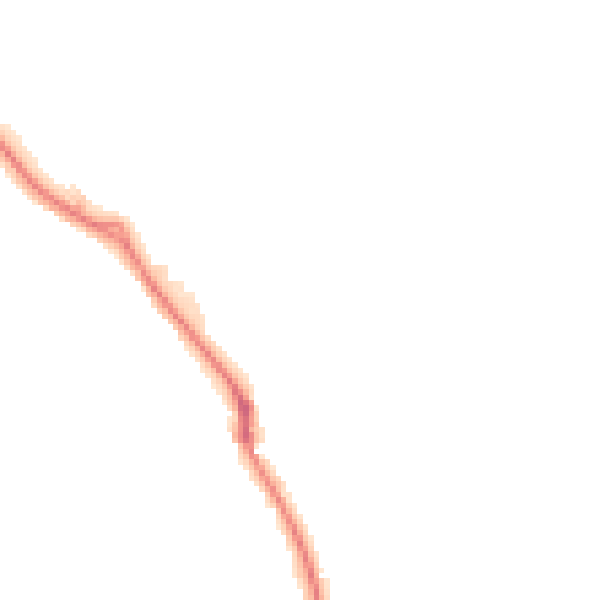 Night-time road noise heatmap for HP3 9FX