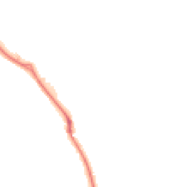 Night-time road noise heatmap for HP3 9GA