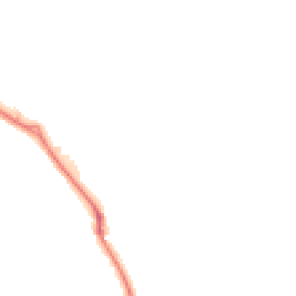 Night-time road noise heatmap for HP3 9GR