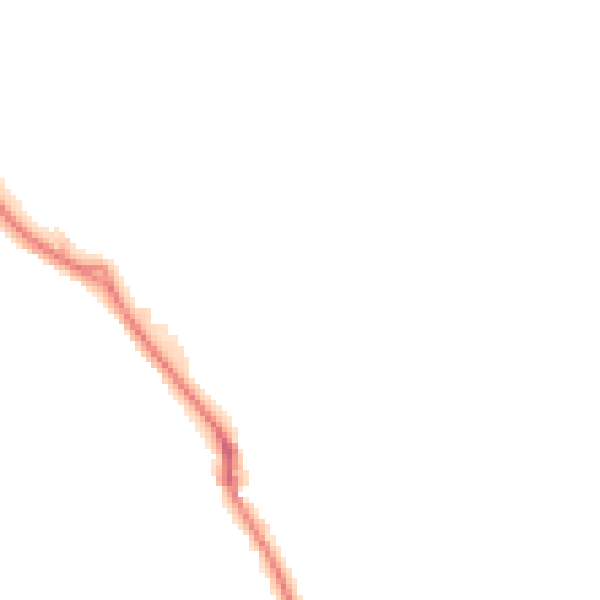 Night-time road noise heatmap for HP3 9GU