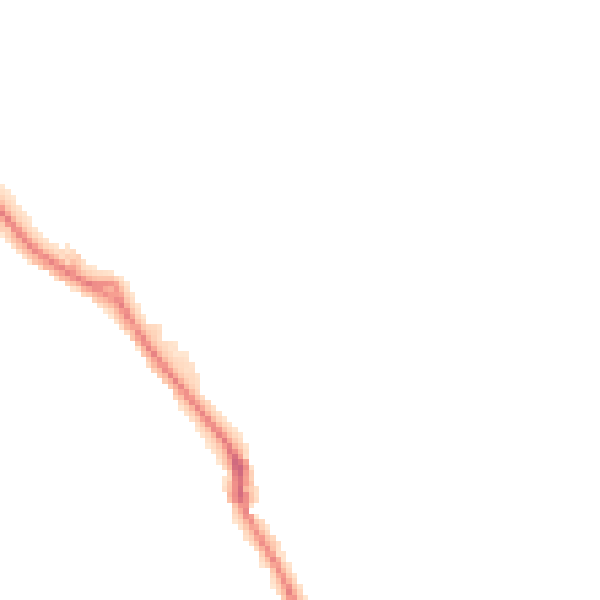 Night-time road noise heatmap for HP3 9GX
