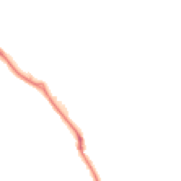 Night-time road noise heatmap for HP3 9GY