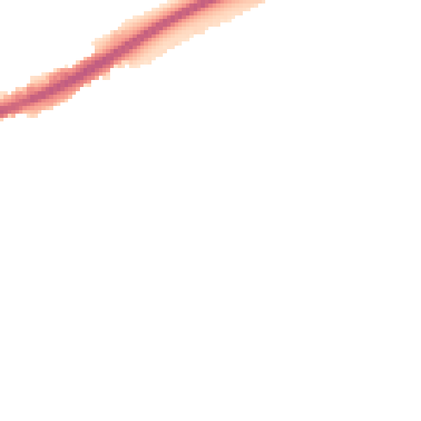 Night-time road noise heatmap for HP3 9JS