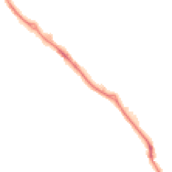 Night-time road noise heatmap for HP3 9SY