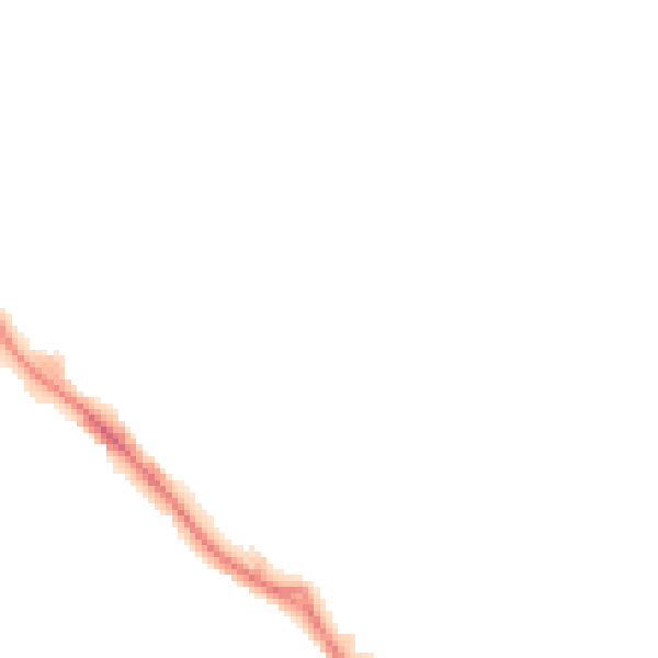 Night-time road noise heatmap for HP3 9XU