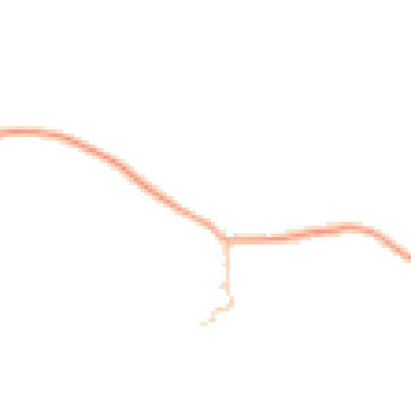 Daytime road noise heatmap for HR1 3JT
