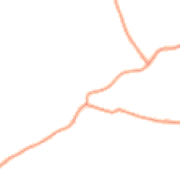 Daytime road noise heatmap for HR2 0AE