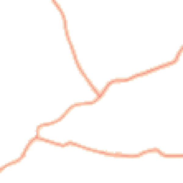 Daytime road noise heatmap for HR2 0AQ