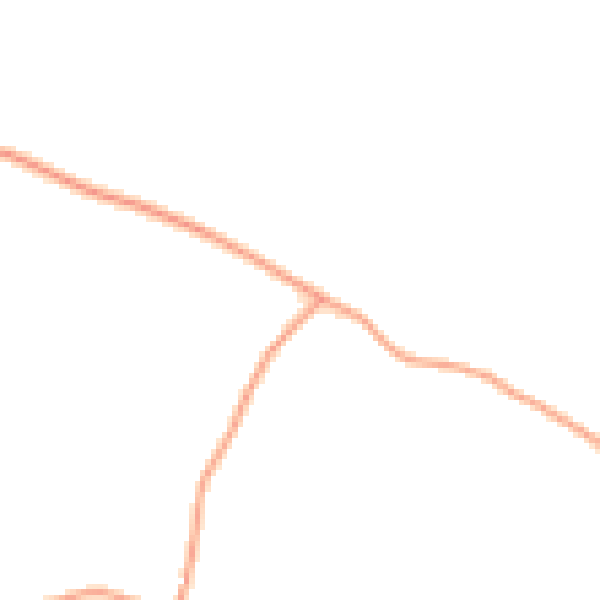 Daytime road noise heatmap for HR2 0BN