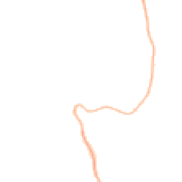 Night-time road noise heatmap for HR2 0EZ