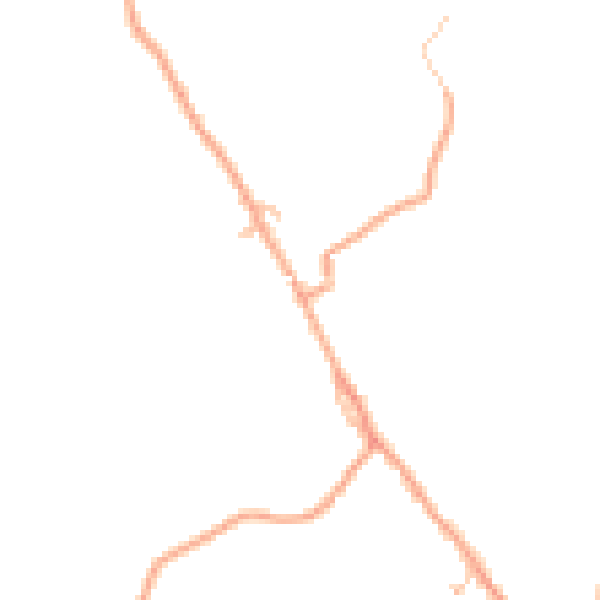 Daytime road noise heatmap for HR2 0LE