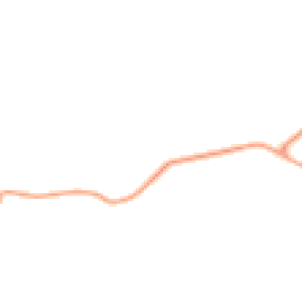 Daytime road noise heatmap for HR2 6NB