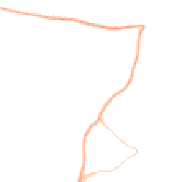 Daytime road noise heatmap for HR2 6NH