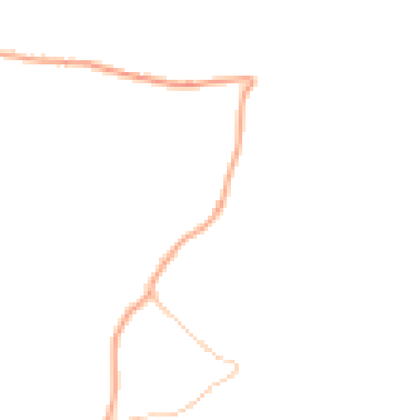 Daytime road noise heatmap for HR2 6NJ