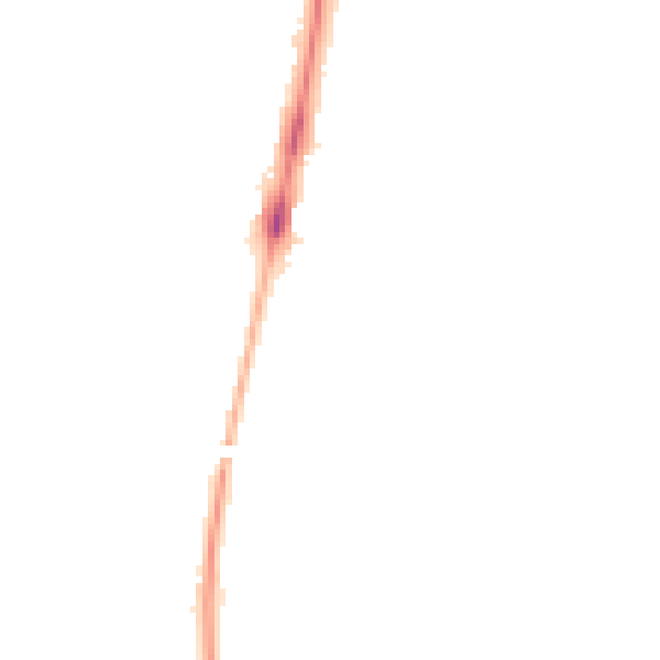 Night-time road noise heatmap for HR2 7QH