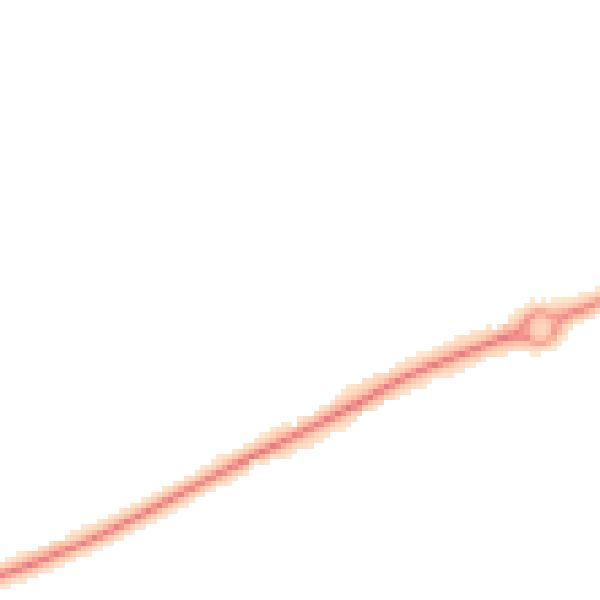 Night-time road noise heatmap for HR2 7SY