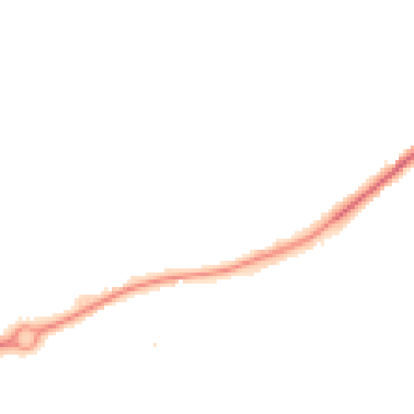 Night-time road noise heatmap for HR2 7YL