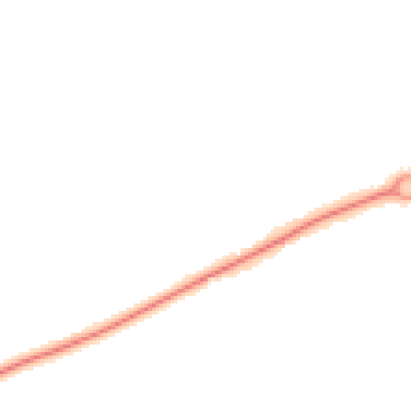 Night-time road noise heatmap for HR2 7ZE