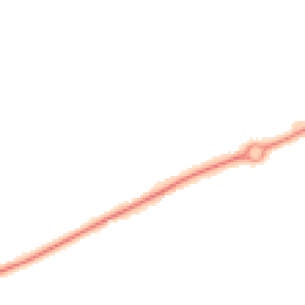 Night-time road noise heatmap for HR2 7ZJ