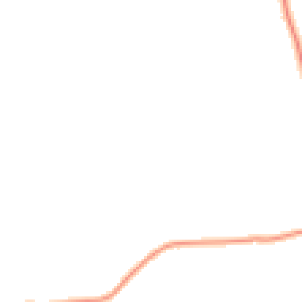 Daytime road noise heatmap for HR2 8BY