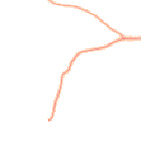 Daytime road noise heatmap for HR2 8RA
