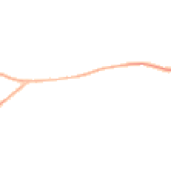 Night-time road noise heatmap for HR2 9FE