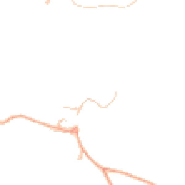 Daytime road noise heatmap for HR2 9JU