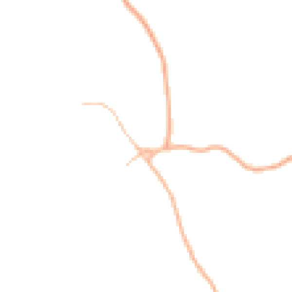 Daytime road noise heatmap for HR2 9JZ