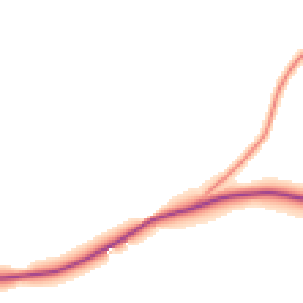 Daytime road noise heatmap for HR2 9PF