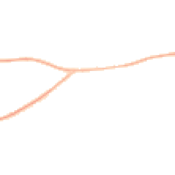 Night-time road noise heatmap for HR2 9RB