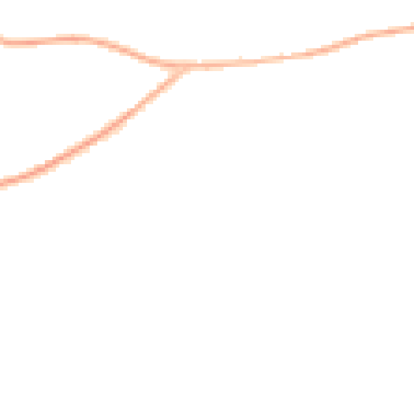 Night-time road noise heatmap for HR2 9RE