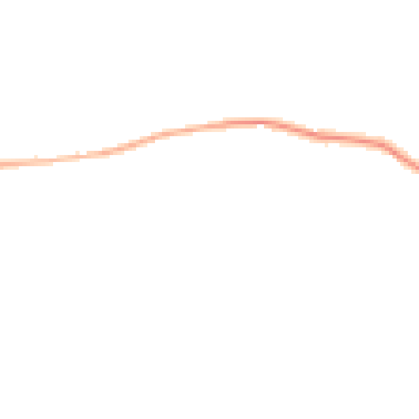 Night-time road noise heatmap for HR2 9RL
