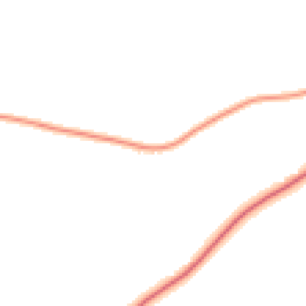 Night-time road noise heatmap for HR2 9SF