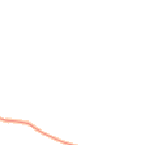 Night-time road noise heatmap for HR2 9SG