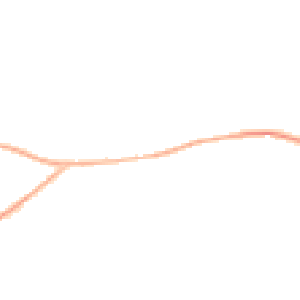 Night-time road noise heatmap for HR2 9SL