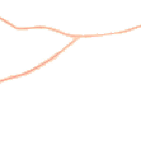 Night-time road noise heatmap for HR2 9ST