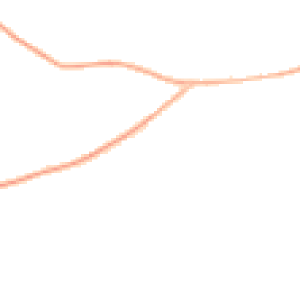Night-time road noise heatmap for HR2 9SU