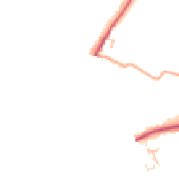 Daytime road noise heatmap for HR3 5AT