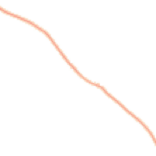 Night-time road noise heatmap for HR3 5SU
