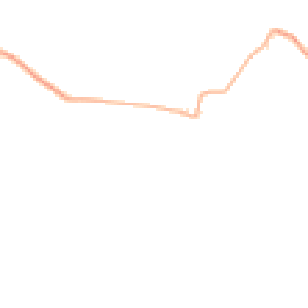 Night-time road noise heatmap for HR3 6AN