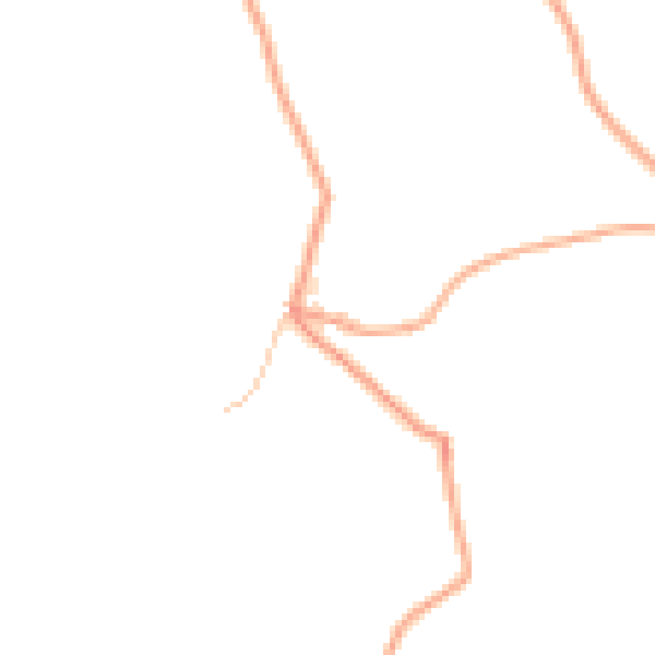 Daytime road noise heatmap for HR3 6BG