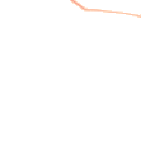 Night-time road noise heatmap for HR3 6BN