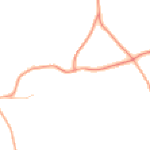 Daytime road noise heatmap for HR3 6BS