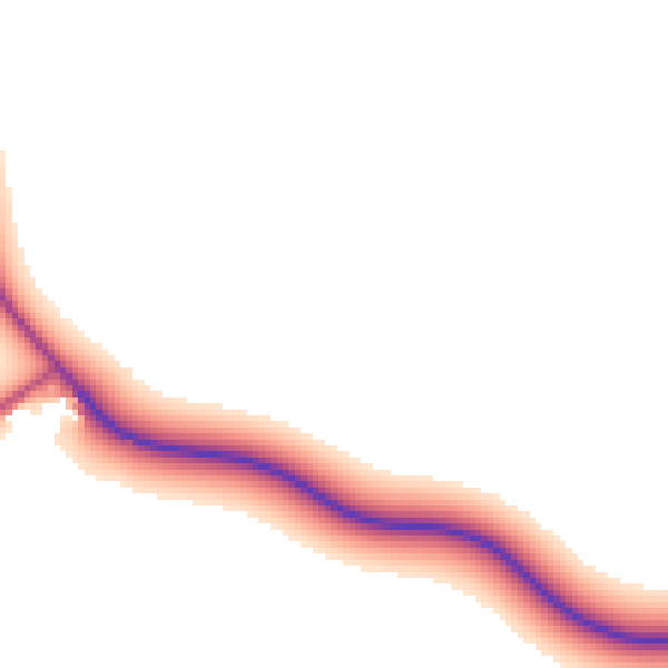 Daytime road noise heatmap for HR3 6DL